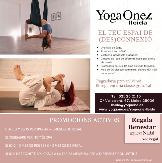 PROMOCIONS ACTIVES YOGA ONE